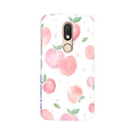 Peach Print   ---   Sony Nokia Lenovo Moto HTC Huawei - Mobile Back Cover