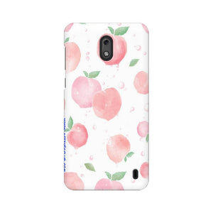 Peach Print   ---   Sony Nokia Lenovo Moto HTC Huawei - Mobile Back Cover