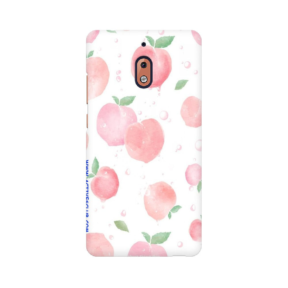 Peach Print   ---   Sony Nokia Lenovo Moto HTC Huawei - Mobile Back Cover