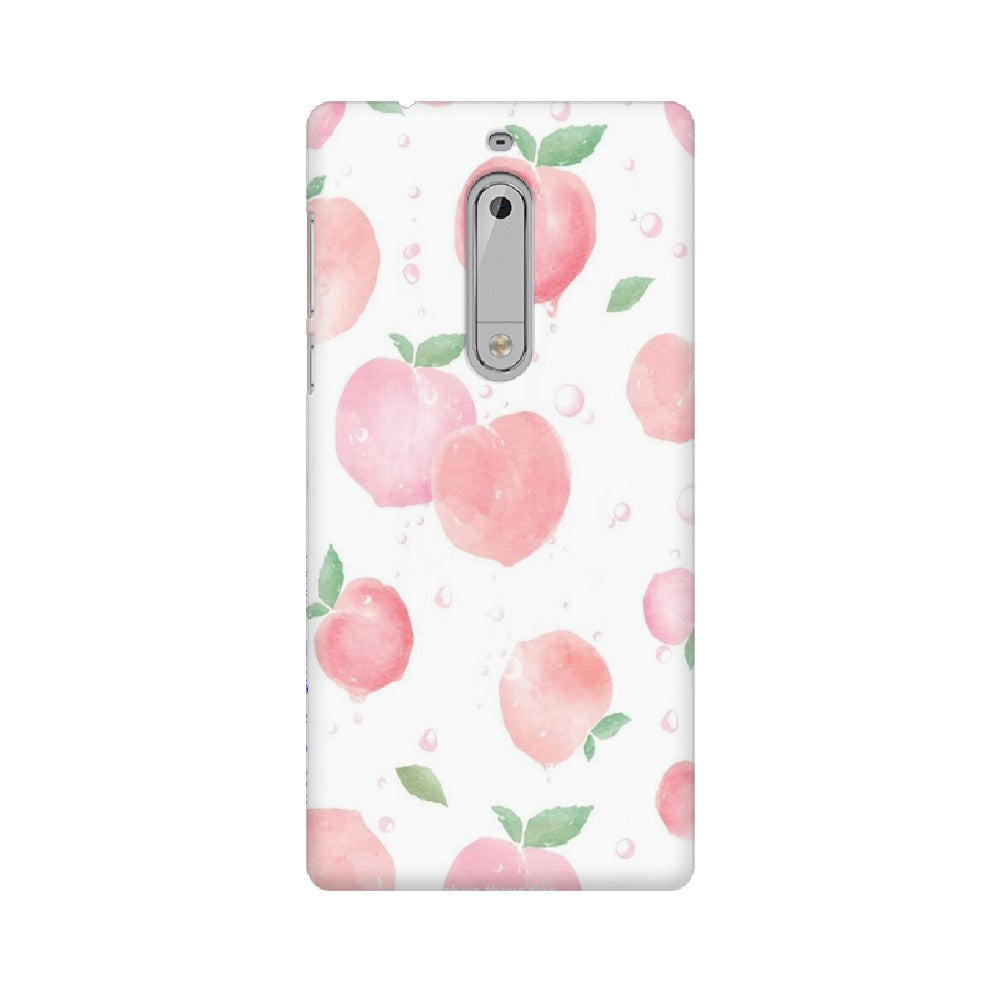 Peach Print   ---   Sony Nokia Lenovo Moto HTC Huawei - Mobile Back Cover