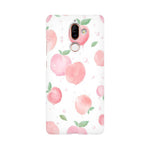 Peach Print   ---   Sony Nokia Lenovo Moto HTC Huawei - Mobile Back Cover