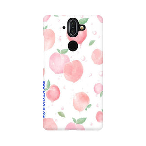 Peach Print   ---   Sony Nokia Lenovo Moto HTC Huawei - Mobile Back Cover