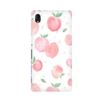 Peach Print   ---   Sony Nokia Lenovo Moto HTC Huawei - Mobile Back Cover