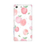 Peach Print   ---   Sony Nokia Lenovo Moto HTC Huawei - Mobile Back Cover