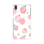 Peach Print   ---   Sony Nokia Lenovo Moto HTC Huawei - Mobile Back Cover