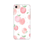 Peach Print   ---   Apple XioMi RealMe Oppo Vivo - Mobile Back Cover