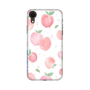 Peach Print   ---   Apple XioMi RealMe Oppo Vivo - Mobile Back Cover