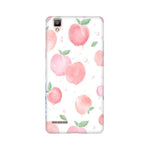 Peach Print   ---   Apple XioMi RealMe Oppo Vivo - Mobile Back Cover