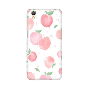 Peach Print   ---   Apple XioMi RealMe Oppo Vivo - Mobile Back Cover