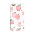 Peach Print   ---   Apple XioMi RealMe Oppo Vivo - Mobile Back Cover