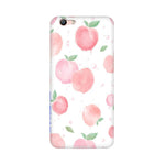 Peach Print   ---   Apple XioMi RealMe Oppo Vivo - Mobile Back Cover