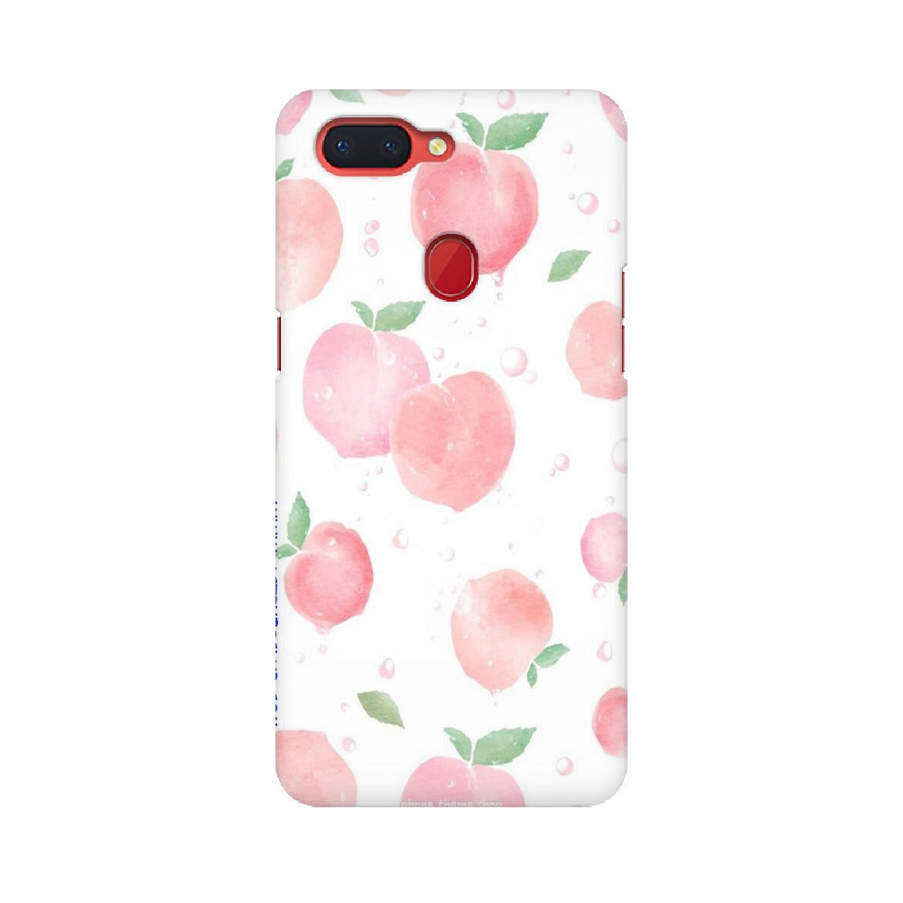 Peach Print   ---   Apple XioMi RealMe Oppo Vivo - Mobile Back Cover