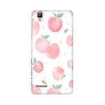 Peach Print   ---   Apple XioMi RealMe Oppo Vivo - Mobile Back Cover