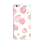 Peach Print   ---   Apple XioMi RealMe Oppo Vivo - Mobile Back Cover