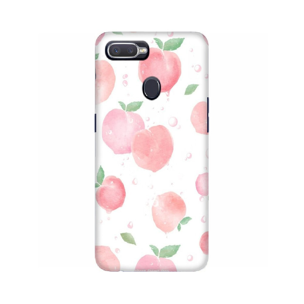 Peach Print   ---   Apple XioMi RealMe Oppo Vivo - Mobile Back Cover