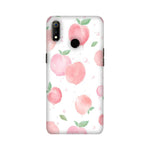 Peach Print   ---   Apple XioMi RealMe Oppo Vivo - Mobile Back Cover