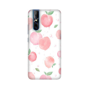 Peach Print   ---   Apple XioMi RealMe Oppo Vivo - Mobile Back Cover