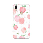 Peach Print   ---   Apple XioMi RealMe Oppo Vivo - Mobile Back Cover