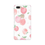 Peach Print   ---   Apple XioMi RealMe Oppo Vivo - Mobile Back Cover