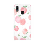 Peach Print   ---   Apple XioMi RealMe Oppo Vivo - Mobile Back Cover