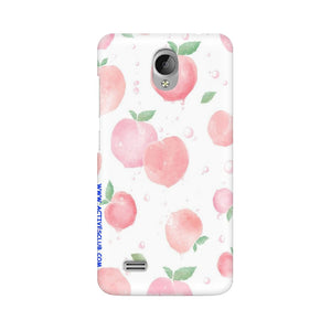 Peach Print   ---   Apple XioMi RealMe Oppo Vivo - Mobile Back Cover