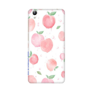 Peach Print   ---   Apple XioMi RealMe Oppo Vivo - Mobile Back Cover