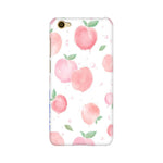 Peach Print   ---   Apple XioMi RealMe Oppo Vivo - Mobile Back Cover