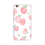 Peach Print   ---   Apple XioMi RealMe Oppo Vivo - Mobile Back Cover