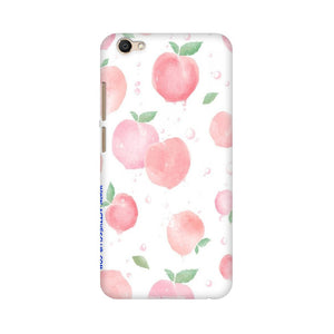 Peach Print   ---   Apple XioMi RealMe Oppo Vivo - Mobile Back Cover