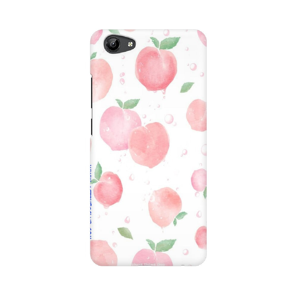 Peach Print   ---   Apple XioMi RealMe Oppo Vivo - Mobile Back Cover