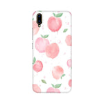 Peach Print   ---   Apple XioMi RealMe Oppo Vivo - Mobile Back Cover