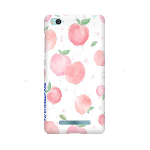 Peach Print   ---   Apple XioMi RealMe Oppo Vivo - Mobile Back Cover