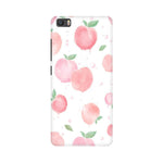 Peach Print   ---   Apple XioMi RealMe Oppo Vivo - Mobile Back Cover