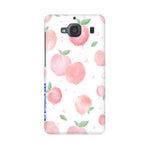 Peach Print   ---   Apple XioMi RealMe Oppo Vivo - Mobile Back Cover