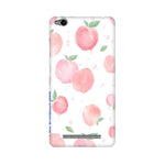 Peach Print   ---   Apple XioMi RealMe Oppo Vivo - Mobile Back Cover