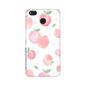 Peach Print   ---   Apple XioMi RealMe Oppo Vivo - Mobile Back Cover