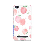 Peach Print   ---   Apple XioMi RealMe Oppo Vivo - Mobile Back Cover