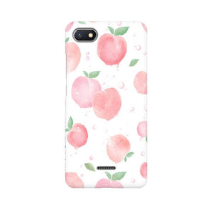 Peach Print   ---   Apple XioMi RealMe Oppo Vivo - Mobile Back Cover