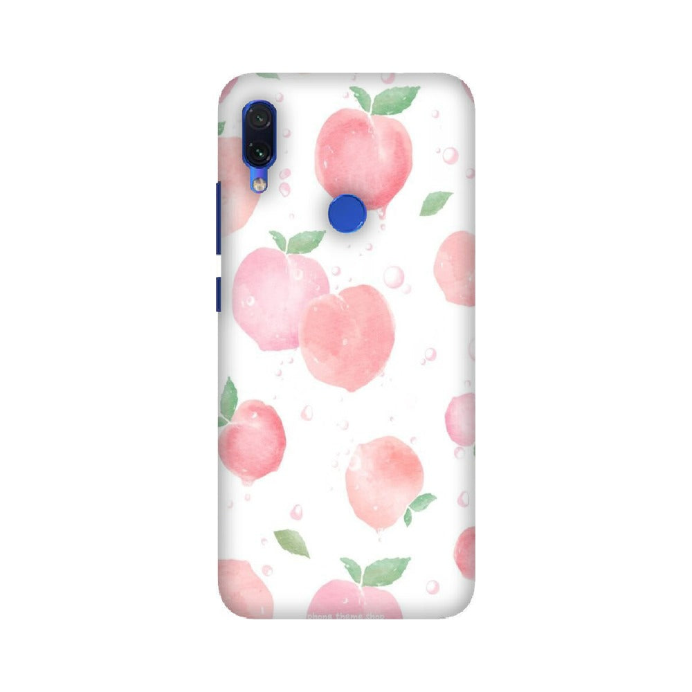 Peach Print   ---   Apple XioMi RealMe Oppo Vivo - Mobile Back Cover