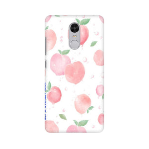 Peach Print   ---   Apple XioMi RealMe Oppo Vivo - Mobile Back Cover