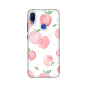 Peach Print   ---   Apple XioMi RealMe Oppo Vivo - Mobile Back Cover