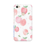 Peach Print   ---   Apple XioMi RealMe Oppo Vivo - Mobile Back Cover