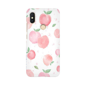 Peach Print   ---   Apple XioMi RealMe Oppo Vivo - Mobile Back Cover