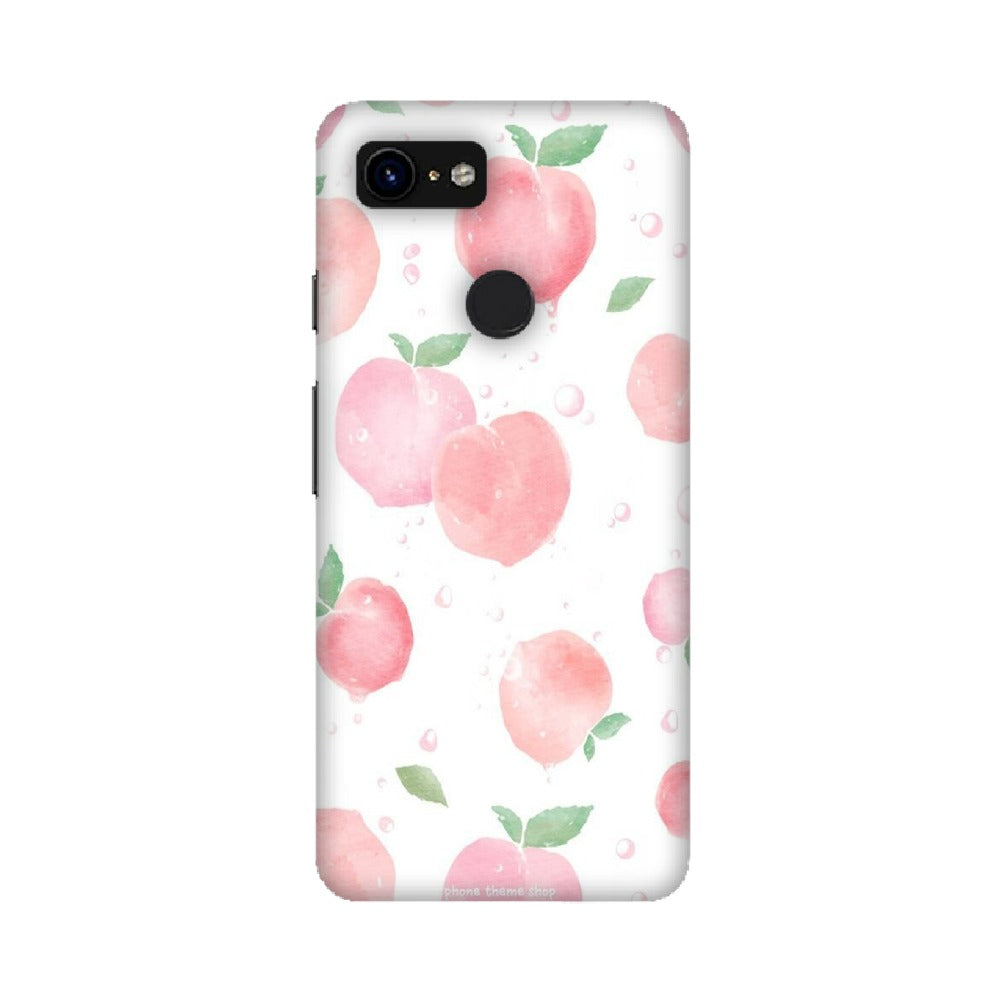 Peach Print   ---   Samsung Google OnePlus Mobile Back Cover