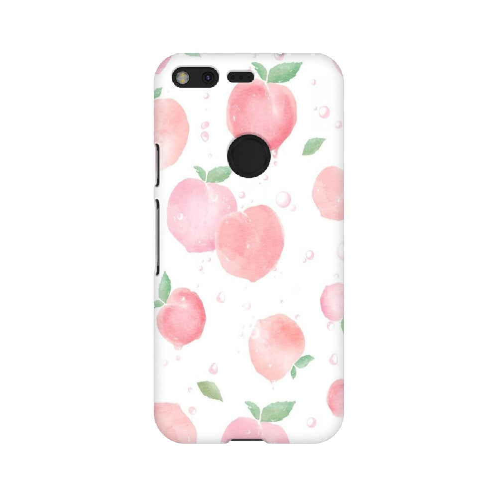 Peach Print   ---   Samsung Google OnePlus Mobile Back Cover