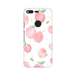 Peach Print   ---   Samsung Google OnePlus Mobile Back Cover