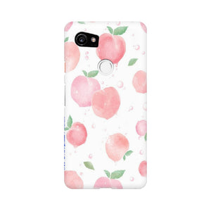 Peach Print   ---   Samsung Google OnePlus Mobile Back Cover