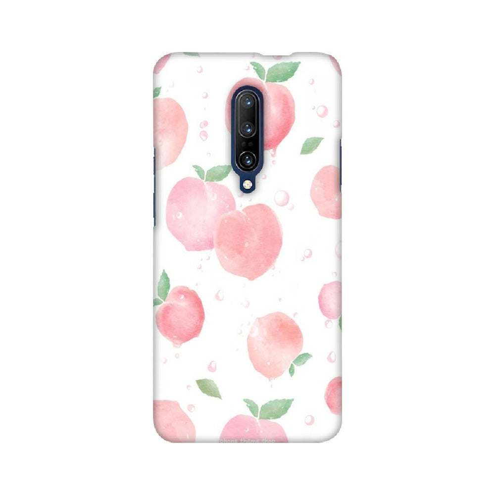 Peach Print   ---   Samsung Google OnePlus Mobile Back Cover