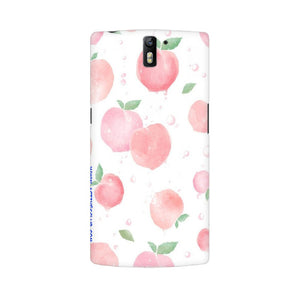 Peach Print   ---   Samsung Google OnePlus Mobile Back Cover