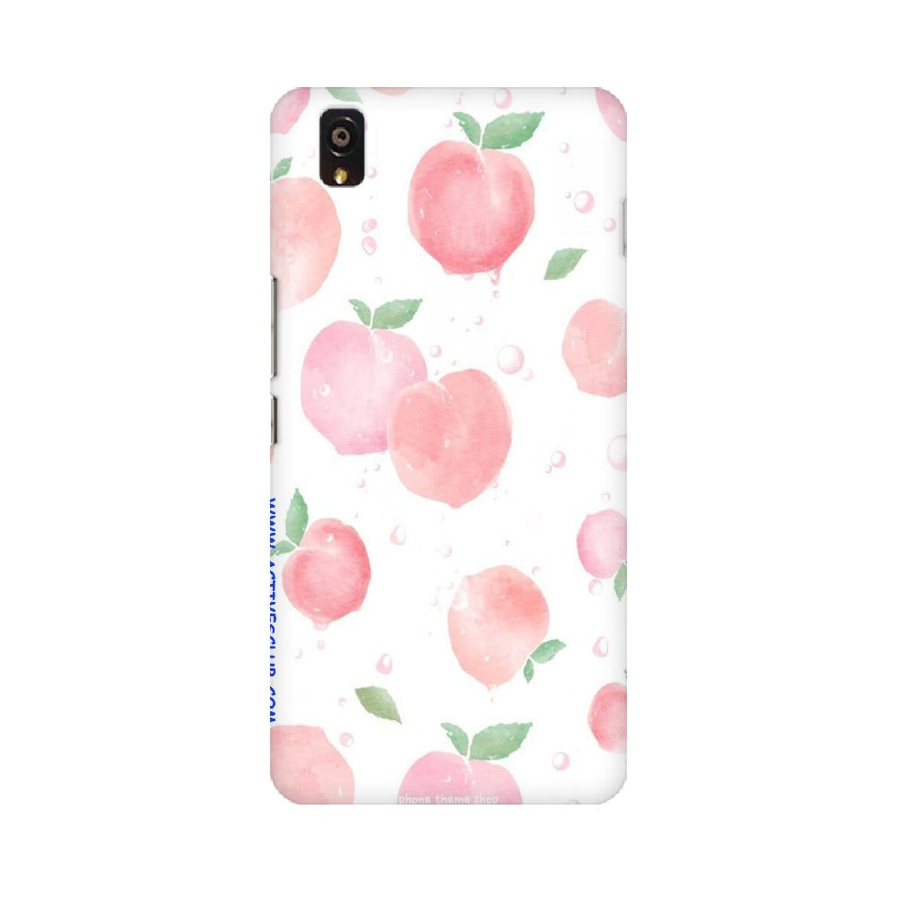 Peach Print   ---   Samsung Google OnePlus Mobile Back Cover